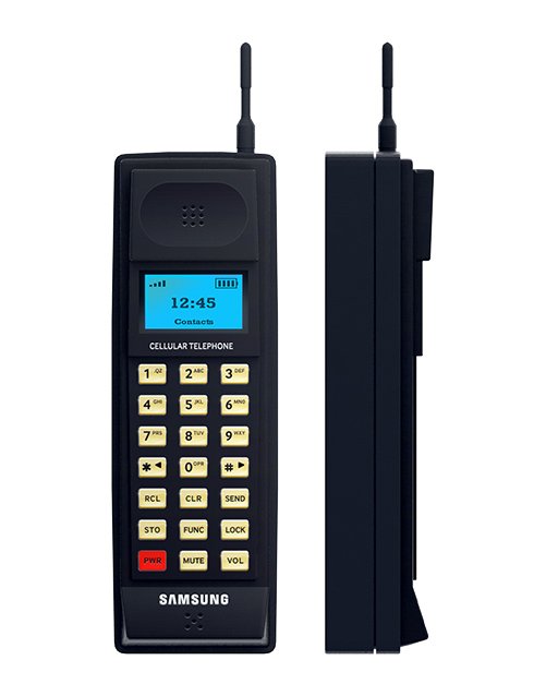 1988 – The Very First Samsung Cell Phone 