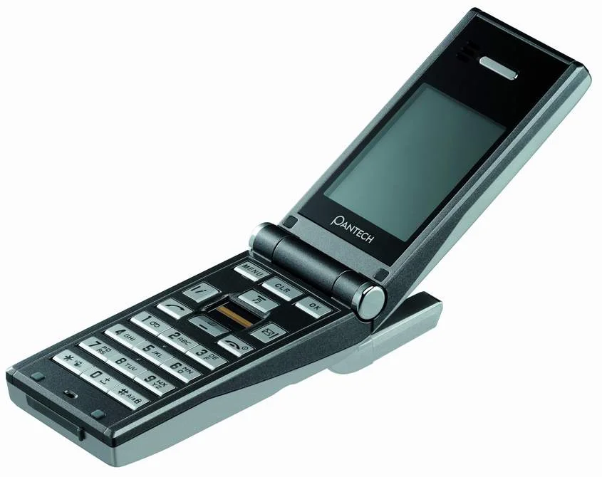 Pantech-GI100  First Cell Phone With Fingerprint Scanner