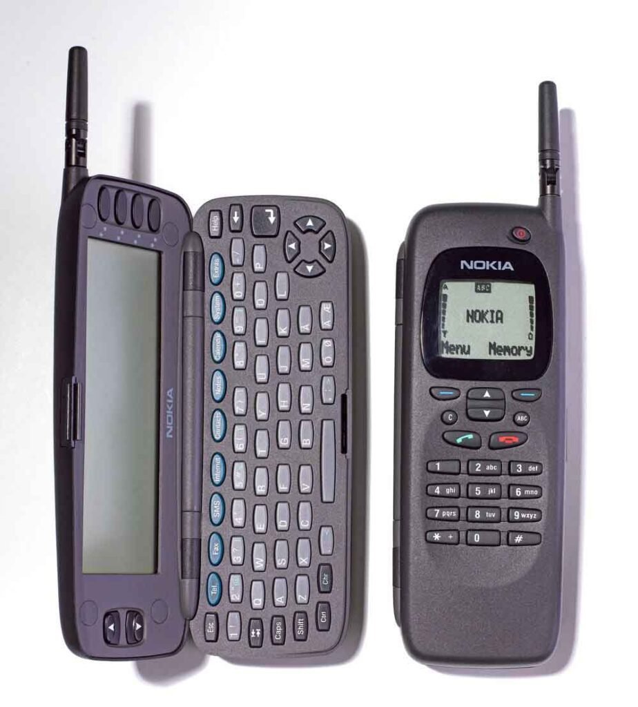 gray color Nokia Communicator 9000 - The First Phone With A Keyboard